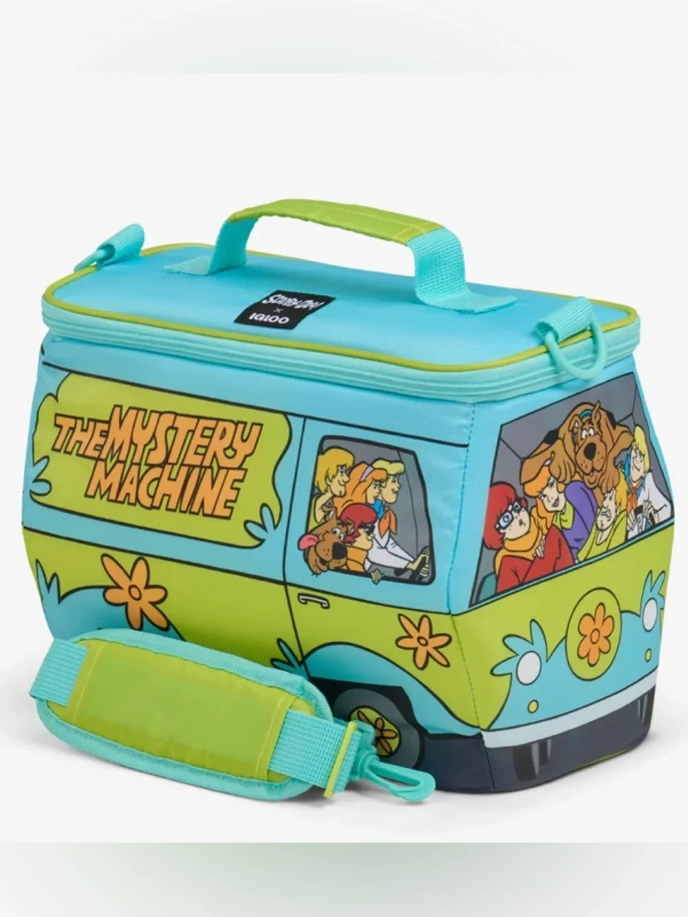 Scooby Doo 10-Can Mystery Machine Cooler Bag Igloo Insulated NWT